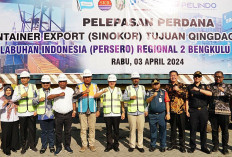 Gerakkan Potensi Ekspor Produk Unggulan Bengkulu, Container Export Dilaunching