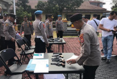 Polres Rejang Lebong Periksa Senjata Api Personel, Ini Hasilnya