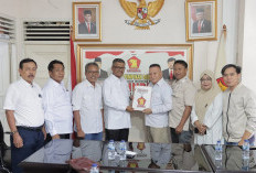 Sukatno Ambil Formulir Penjaringan DPD Gerindra Bengkulu