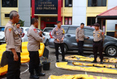 Hadapi Musim Hujan, Polres Lebong Cek Peralatan SAR 