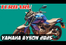 Yamaha Resmi Meluncurkan Motor Terbaru Yamaha Byson Hybrid 2025 