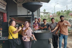 Mesin Roasting Kopi Buatan Putra Dehasen Diminati Pengusaha dari Libya