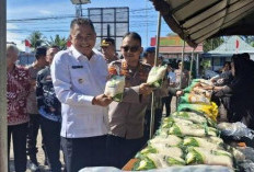 Gerakan Pangan Murah, 50 Ton Beras di Bengkulu Tengah Ludes Terjual 
