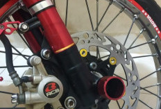 Jangan Asal, Ini Bahaya Menyiram Rem Motor Saat Lagi Panas 