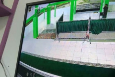  Terekam CCTV, Kotak Amal Masjid Nurmiah Sudah 3 Kali Digasak Maling  