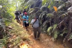 Pemkab Lebong Pastikan Pembangunan Jalan Sungai Lisai Terus Berlanjut