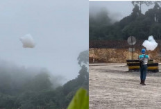 Gumpalan Putih Mirip Awan Kinton Jatuh ke Tanah di Kalimantan Tengah, Ini Penjelasan BMKG 