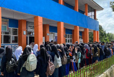 Hari Pertama Sekolah, SMPN 2 Seberang Musi Kepahiang Gelar Halalbihalal