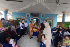 Perdana Pemberian MBG, Bagi Balita di Kelurahan Pasar Ujung 