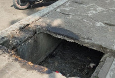 Gorong gorong Menganga: Bahayakan Pejalan Kaki & Pelajar SD di Kepahiang