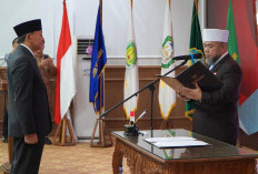 Sugimulyo Resmi Dikukuhkan Jadi Kepala BPKP Bengkulu