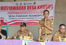 Camat Ujan Mas Zaili Husin Instruksikan Desa Percepat Pembentukan Kopdes Merah Putih