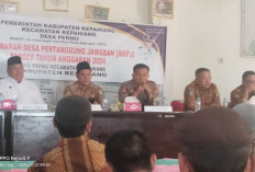 Kapolsek Kepahiang : Kades Harus Berhati-hati Mengelola Dana Desa