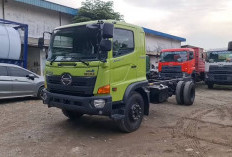 Dump Truck Hino 500, Mesin Diesel J08E-UJ, Raja Truk Konstruksi