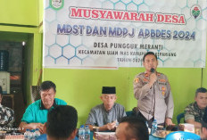  Libur Nataru, Kapolsek Ujan Mas Ingatkan Warga Waspada Uang Palsu 