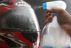 Cara Ampuh Bikin Kaca Helm Buram jadi Terang