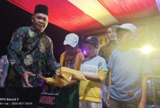 Malam Puncak Penyerahan Hadiah Lomba HUT RI ke-79 Desa Pungguk Beringang, Meriah