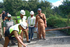  Permudah Akses Masyarakat, Jembatan dan Jalan Air Duku Dibangun