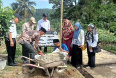 Pemdes Pagar Gunung Optimis Kegiatan Pembangunan DD Selesai Tepat Waktu 