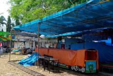 Pasar Malam di Taman Santoso Berakhir