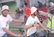 Kawal Truk, Pria Ngaku Mantan Brimob Diduga Pukul Anggota Polantas