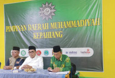 Nata -Hafizh Silaturahmi ke PD Muhammadiyah Kepahiang 