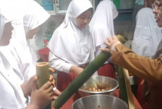 Praktik Mulok Bareang, Pelajar SDN 1 Kepahiang Masak Samba Ujak Lem Boloah