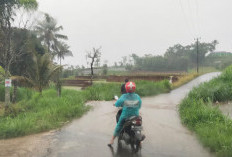 Hujan Lebat, Jalan Penghubung Antar Desa di Kabawetan Terendam Banjir