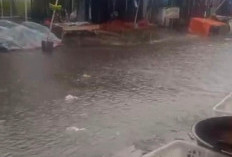 Banjir Tak Kunjung Surut, Penjual Takjil di Pasar Kepahiang Ngeluh Sepi Pembeli