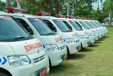 Pemprov Bengkulu Serahkan 130 Ambulans ke Desa/Kelurahan