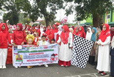 Ribuan Anak Santri RA Ikuti Karnaval Semarak Kemerdekaan