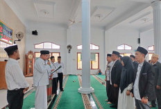 Dikukuhkan, Kakan Kemenag Kepahiang Berharap BKM Merigi Makmurkan Masjid