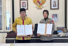 Optimalkan Peningkatan Minat Baca, DPK Bengkulu Jalin PKS dengan Polda Bengkul