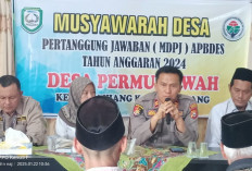 Polsek Kepahiang Dorong Ketahanan Pangan Lewat Pemanfaatan Lahan Tidur