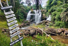 Objek Wisata Air Terjun Penembang Bengkulu Tengah Terabaikan 