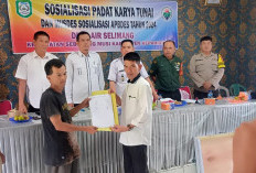 Pemdes Air Selimang Gelar Sosialisasi PKTD dan Musdes APBDes 2024