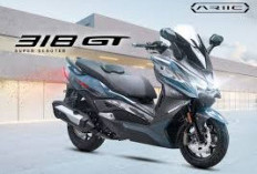Motor Ariic 318GT 2025, Penantang Yamaha X MAX