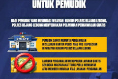 Polres Rejang Lebong Sediakan Layanan Pengawalan Gratis bagi Pemudik