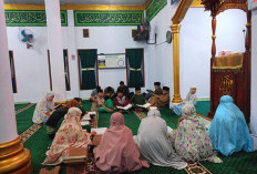 Magrib Mengaji di Masjid Al-Falah Dusun Kepahiang Kabupaten Kepahiang