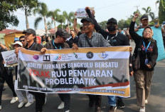 Koalisi Jurnalis Bengkulu Bersatu Tolak Draf RUU Penyiaran