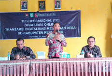  Gandeng Bank Bengkulu, Dinas PMD Kepahiang Gelar Tes Operasional Siskeudes Online 