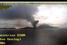 Gunung Anak Krakatau Meletus Lagi, Ini Imbaun dari PVMBG