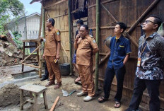 BAHAYA! Panjang Longsor di Dusun Kepahiang 14,5 Meter dengan Ketinggian 9,2 Meter