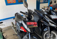 Satlantas Polres Bengkulu Tengah Tilang 2 Unit Motor Dinas Kades 