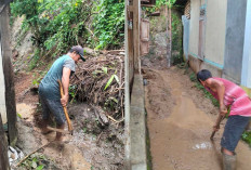 3 Rumah Warga di Bermani Ilir Kepahiang Nyaris Tertimbun Longsor