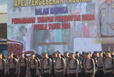 Polda Bengkulu Turunkan 770 Personil BKO Amankan Pemilu 2024