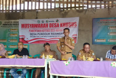Desa Pungguk Beringang  Ujan Mas Bentuk Kopdes Merah Putih: Implementasikan Instruksi Presiden Prabowo