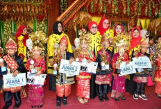 180 Pelajar TK/PAUD di Rejang Lebong Ikuti Lomba Busana Adat