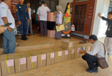 Surat Suara Bupati dan Wakil Bupati Lebong Tiba, 1 November Mulai Lipat dan Sortir 