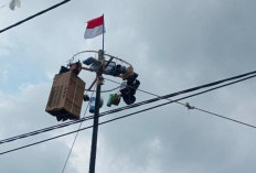 PLN ULP Kepahiang: Waspada Pasang Umbul-Umbul dan Bendera, Jangan Dekat Kabel Listrik